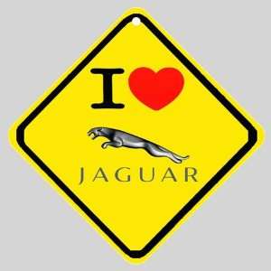  I Love Jaguar Logo Car Window Sign: Everything Else