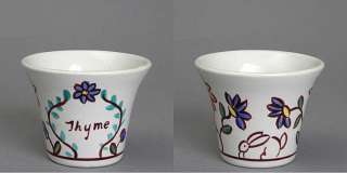 Vintage Bauer Pottery USA Motto Ware Flower Pot Planter  