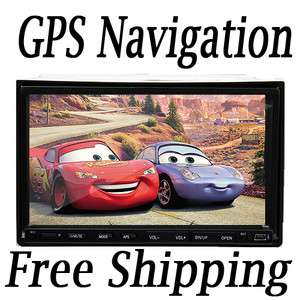 Windows CE6.0 7 2 Din Car DVD Player GPS Navigation PIP TV BT Radio 