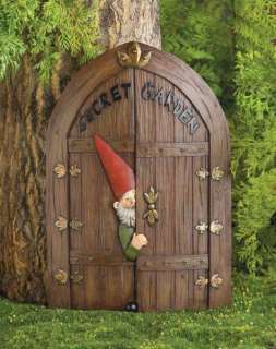 Gnome in Secret Garden Stake  