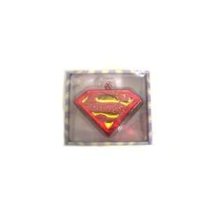  Superman Glass Shield Ornament 