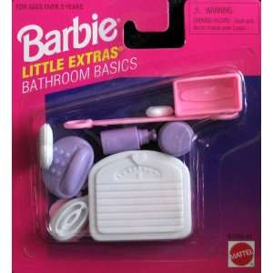  Barbie Little Extras Bathroom Basics Accessory Pack (1996 