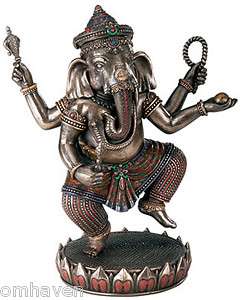 Lord Ganesh Ganesha Hindu Elephant Deity God of Fortune Success on 