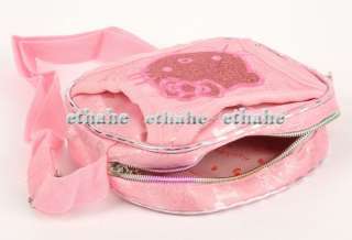 HelloKitty Mini Messenger Bag Coin Purse Pink E1GEPG  