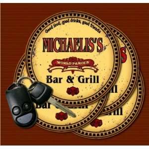    MICHAELISS Family Name Bar & Grill Coasters