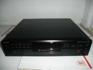 SONY CDP CE405 COMPACT DISC PLAYER CD CDP 5 CD FREE SHIPPING  