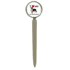 I Love My Great Swiss Mountain Dog Letter Opener: Office 