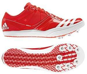   Adizero LJ 2.0 Spikes Track and Field Shoes Red Trainers Long Jump