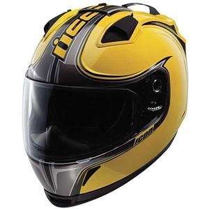 Icon Domain Perimeter Helmet   2X Large/Yellow Automotive