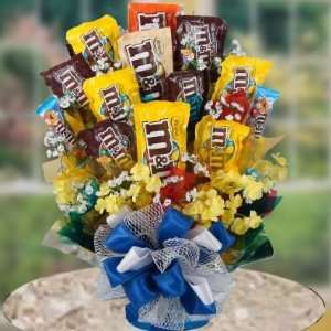  Maximum M&M Candy Bouquet Gift Basket 
