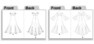   new regency wedding gown dress pattern m4714 ee 14 20 new regency
