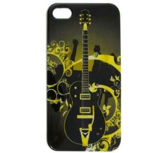  Guitar Pattern Hard Plastic IMD Back Case Cover Protector for iPhone 