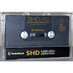  Radio Shack 110 Minute Blank Audio Cassette 10 Pack Electronics