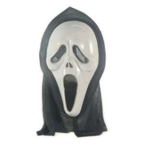   &black Horrible Halloween Costume Hard Shell Ghost Mask: Toys & Games