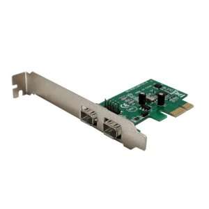  SYBA PCI Express 2 Ports IEEE 1394A Firewire Card with 