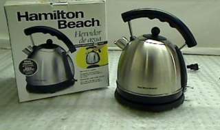 Hamilton Beach 10 Cup Stainless Steel Electric Kettle  
