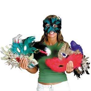  Majestic Feather Mask Toys & Games