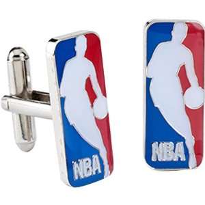  Green Shag NBA Logoman Enamel Cufflinks