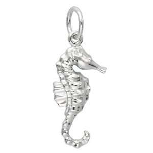  Sterling Silver Seahorse Charm Arts, Crafts & Sewing