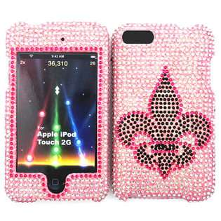   Fleur De Lis Case Cover for the Apple iPod Touch 2 or 3  Crystal Case