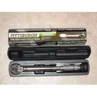 Pittsburgh Pro 1/4 Drive Click Stop Torque Wrench Reversible 20 200 