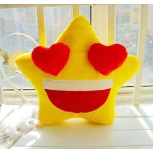  Couple Star Doll / Pillow heart shaped Eyes Toys & Games