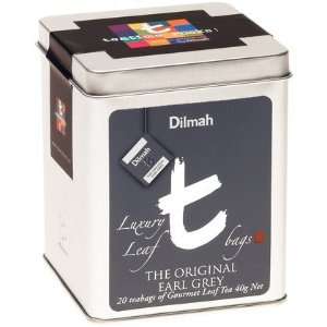 Dilmah The Original Earl Grey Tea, 20 ct Luxury Leaf Teabags, 3 ct 