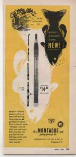 1956 Ad Montague Fishing Rods Ocean City Rod & Reels  