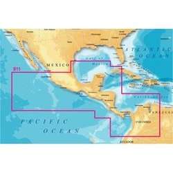 Magellan MapSend BlueNav XL3 Charts eXplorist Central America microSD 