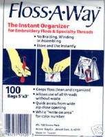 Floss A Way Thread Organizer (100 pack)   NEW  