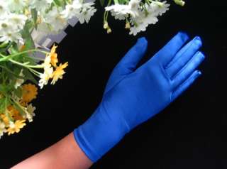 AU*Short Satin 9 Wrist Length Prom/Wedding Gloves#GV59  
