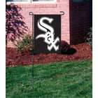 Party Animal CHICAGO WHITE SOX OFFICIAL LOGO GARDEN FLAG + STAND