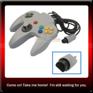 NEW GRAY GAME CONTROLLER FOR NINTENDO 64 N64  