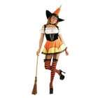 Charades Candy Corn Witch Costume (Broom/Shoes Not Included)Women 
