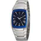 Bulova Mens 96D108 Diamond Blue Dial Bracelet Watch