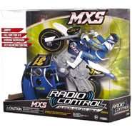 MXS RADIO CONTROL™ Super Stunt Bike   Blue 49 MHz or Red 27MHz at 