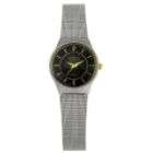 Hamlin Ladies Watch with Round Silver Sunray Dial and Mesh Band