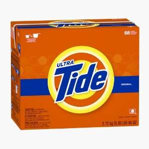  Tide Ultra Powder Laundry Detergent, Original Scent, 68 