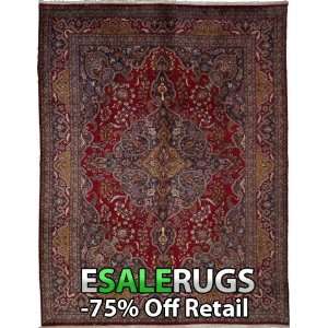  9 10 x 12 9 Mashad Hand Knotted Persian rug