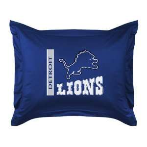  Detroit Lions NFL Locker Room Collection Pillow Sham 