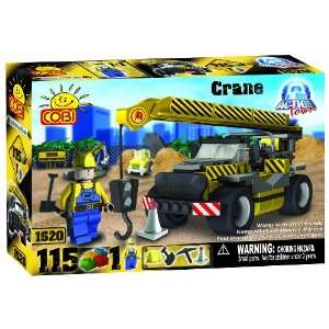  COBI Action Town Construction Crane, 115 Piece Set: Toys 
