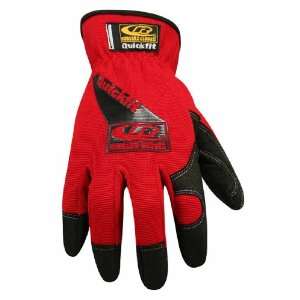  Ringers Gloves 115 08 Quick Fit Glove, Red, Small