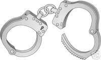 HANDCUFFS   Real   All Metal   Nickel Plated or Black  
