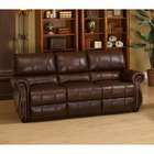  Fine Home Furnishings Winslow Top Grain Leather Sofa and Loveseat Set