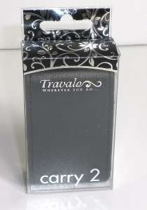 TRAVALO CARRY 2 LEATHER TRAVEL CASE  