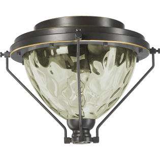    895 1 Light Outdoor Ceiling Fan Light Kit   Old World at 