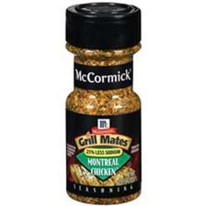 McCormick Grill Mates Montreal Chicken Seasoning Reduced Sodium   6 