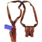 Galco Vertical Shoulder Holster System for S&W L FR 686 4 Inch (Tan 