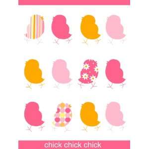  Oopsy Daisy Chick Chick Chick Wall Art, 18 by 24