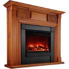 this design comes with mantel for pictures and remains cool to the